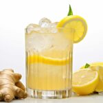 citronnade au gingembre avec du citron