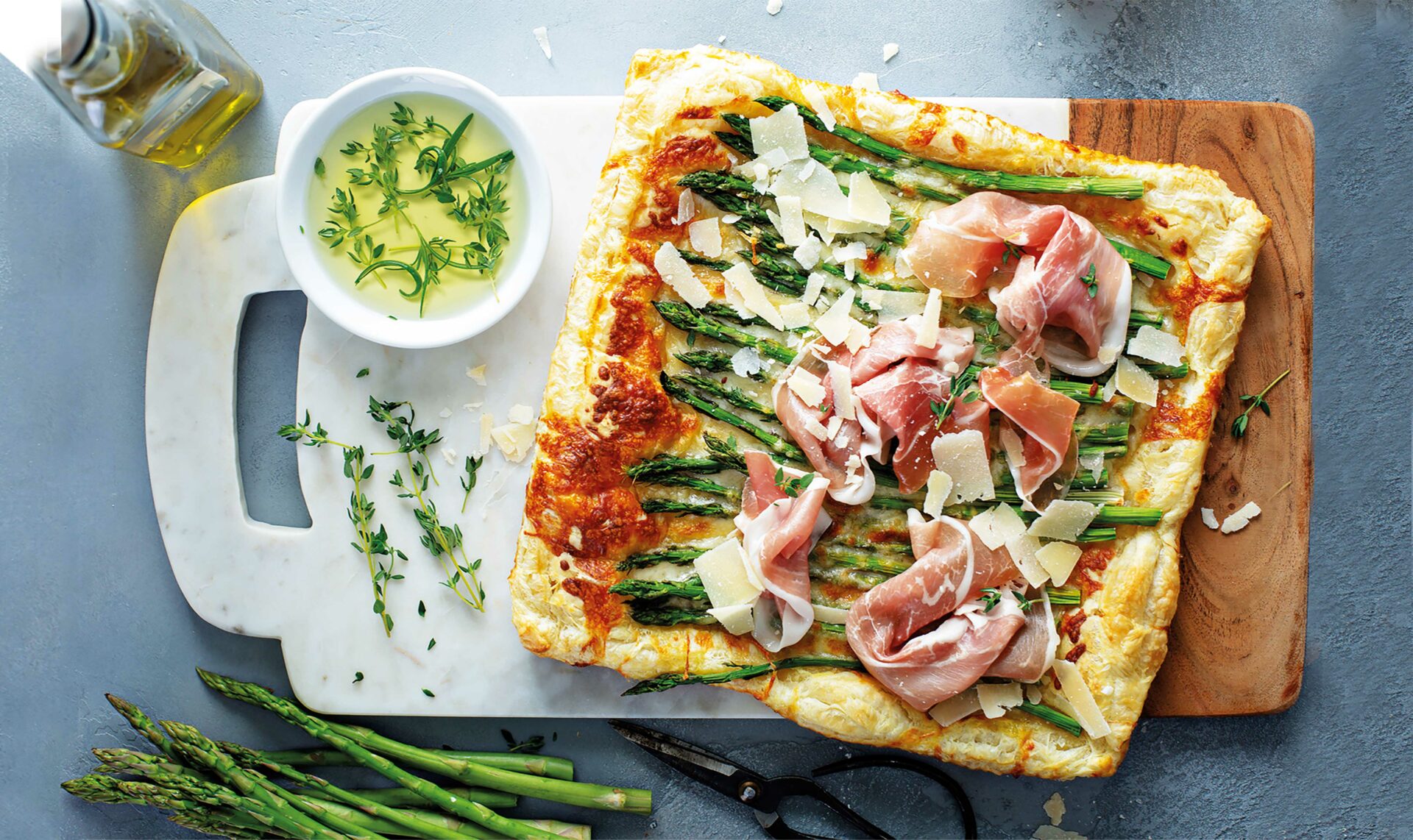 Tarte aux asperges - Louis Delhaize