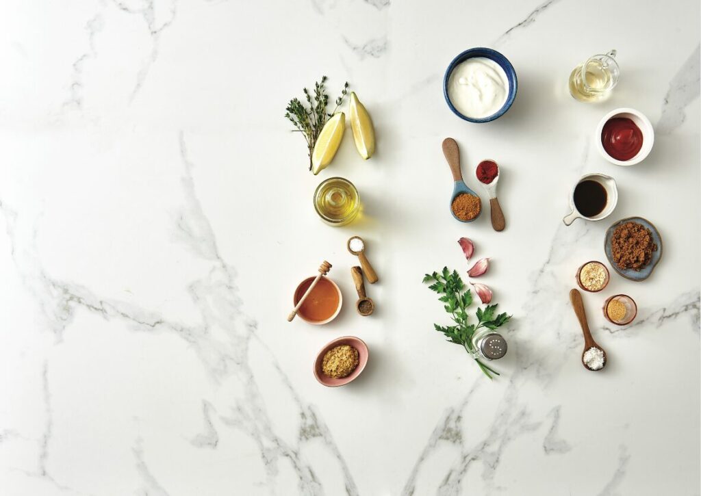 ingrédients pour vinaigrette