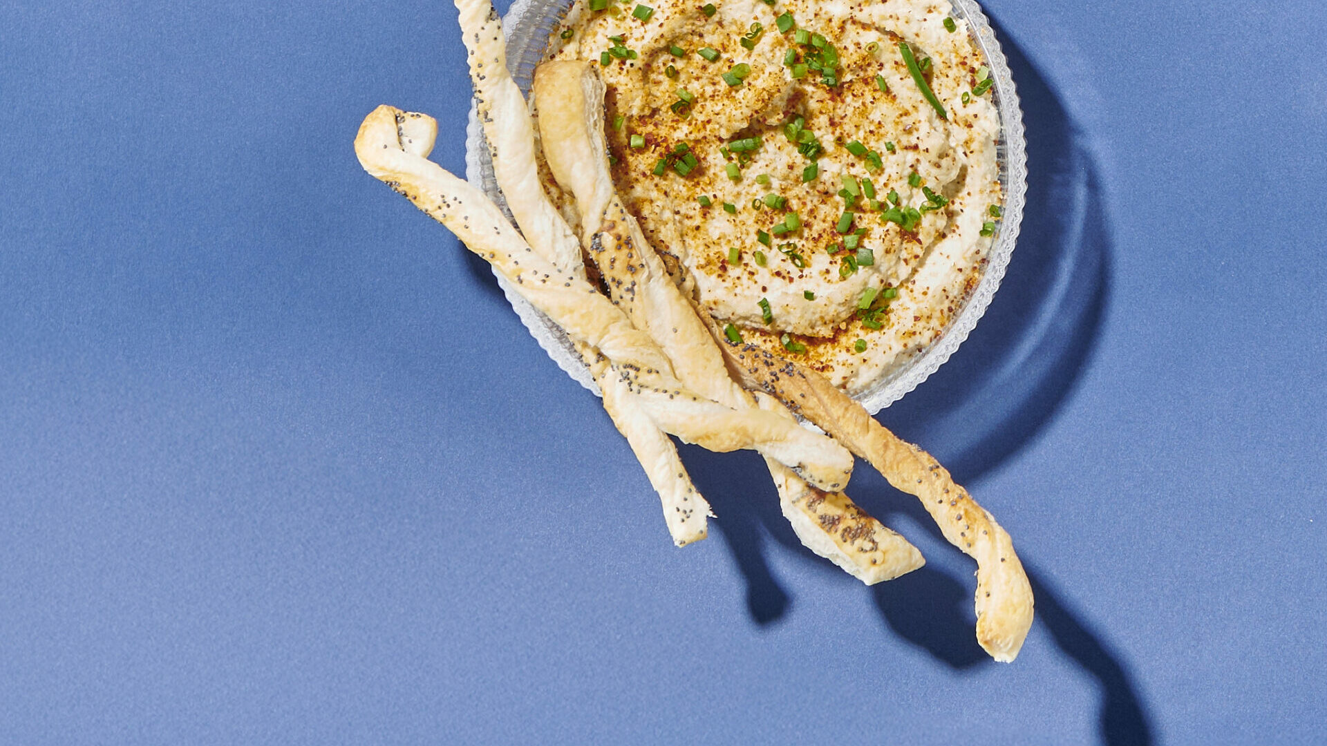 crème de cajou & gressins