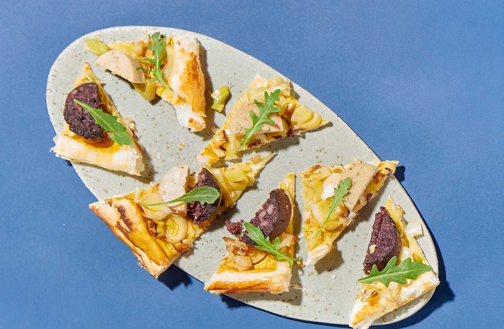 tarte fine aux boudins